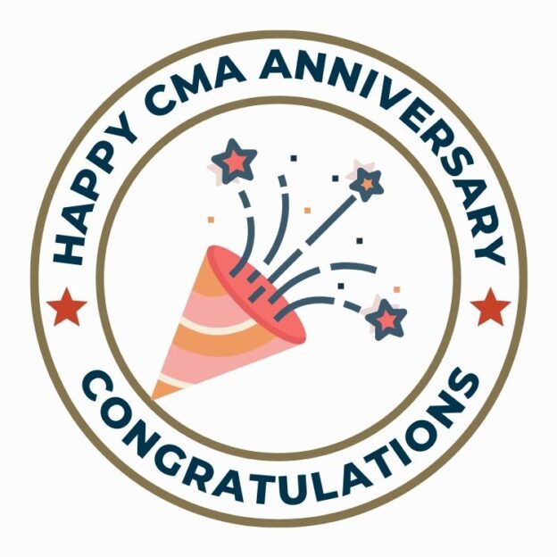 Happy CMA Anniversary to Crystal Downs and David Stell!