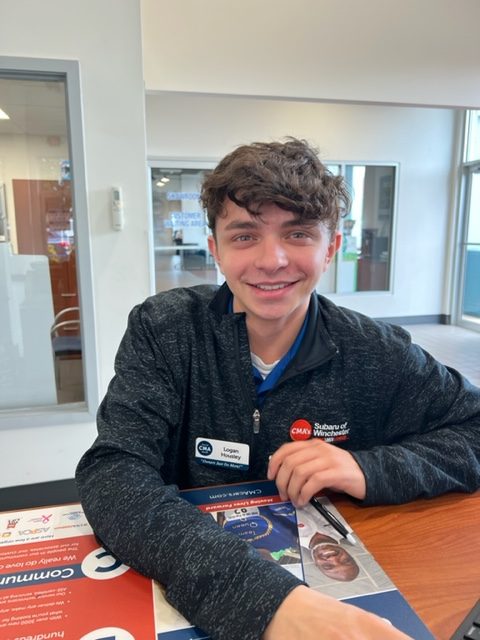 CMA Owner Recognition to Logan Housley at CMA’s Subaru of Winchester!