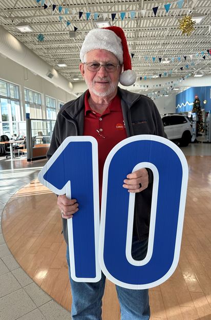 Happy 10-Year CMA Work Anniversary to Tom Stalnaker!