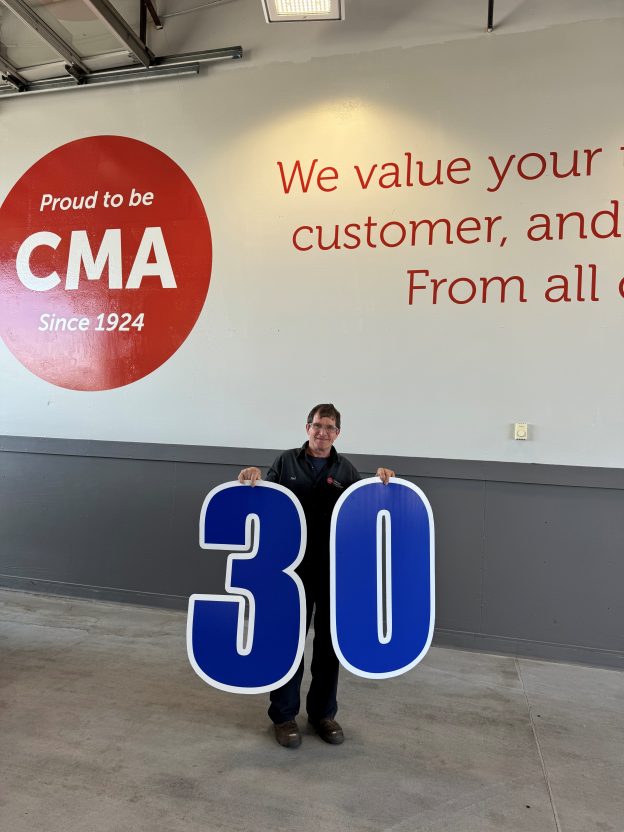 Happy 30-Year CMA Work Anniversary to Paul Mooney!