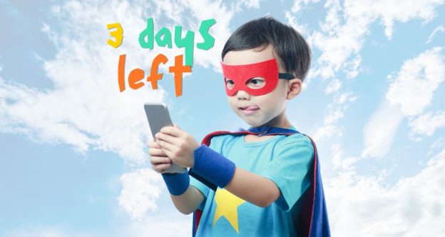 Three-Day Countdown: Unleash Your Inner Superhero